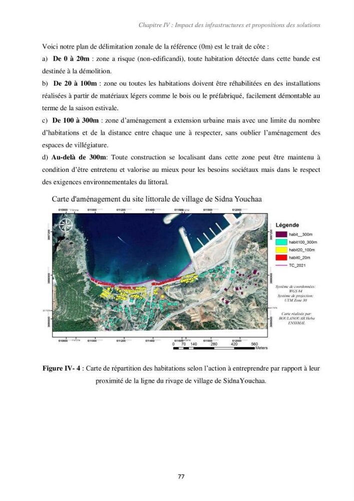 Etude d\'impact des infrastructures portuaires sur le processus hydro-sédimentaire: cas du port de pêche de Sidna Youchaa.W.de Tlemcen