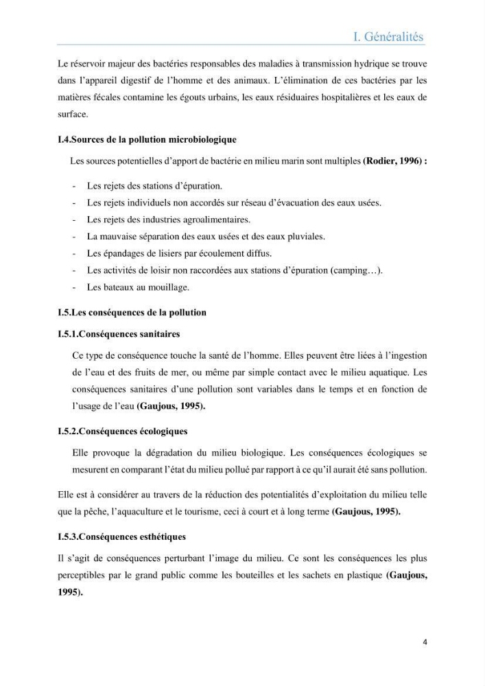 Analyse microbiologique et évaluation de la résistance aux antibiotiques des eaux de plages algéroises.: