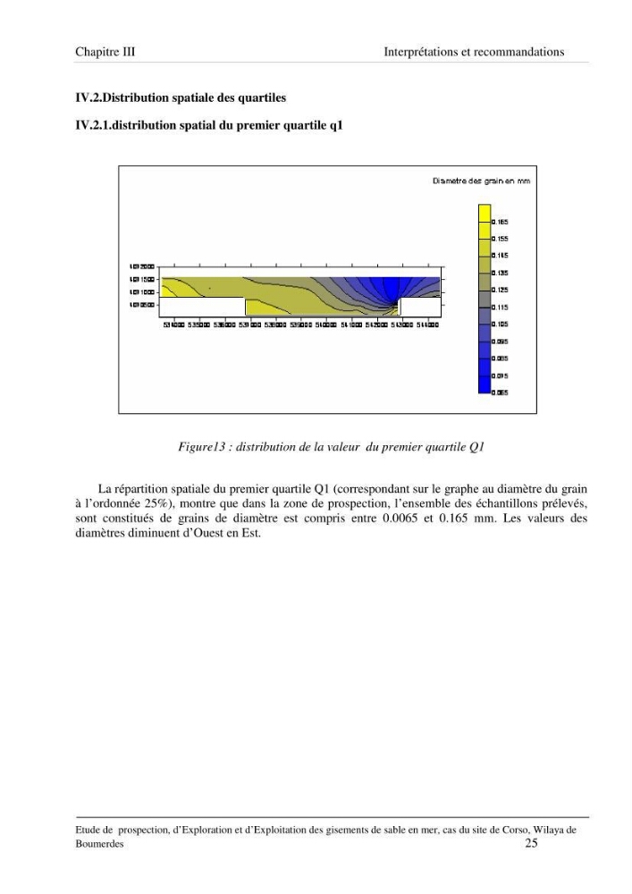 Etude de prospection d\'exploration et d\'exploitation des gisements de sable en mer: cas du site de Corso, wilaya de Boumerdes