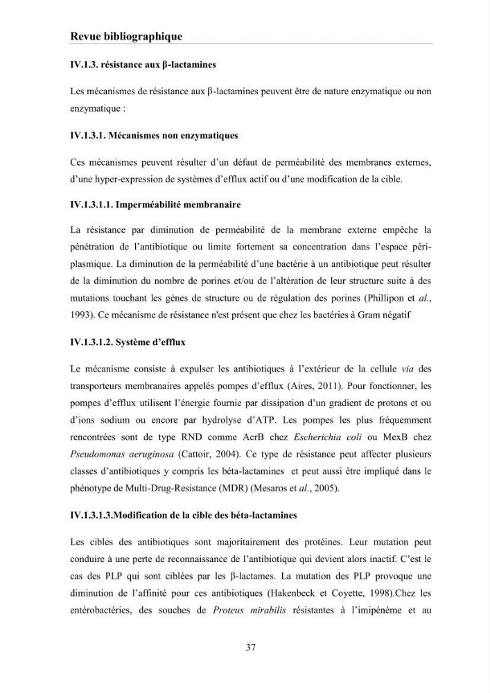 Evaluation et caractérisation de la résistance aux antibiotiques chez des bactéries à Gram négatif isolées à partir de milieux et d’animaux aquatiques