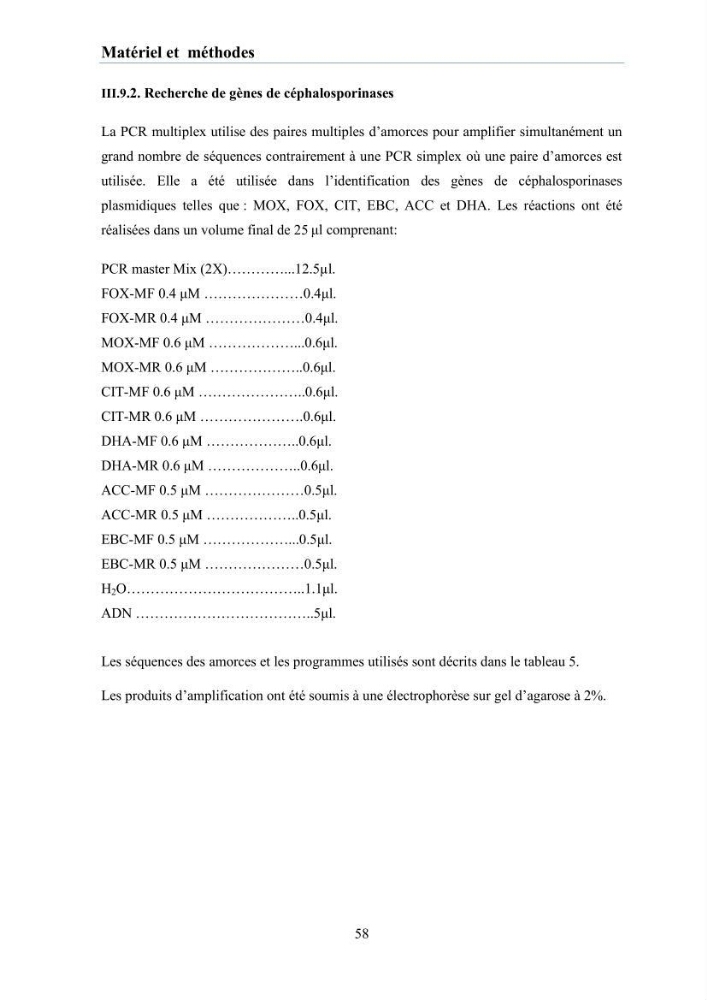 Evaluation et caractérisation de la résistance aux antibiotiques chez des bactéries à Gram négatif isolées à partir de milieux et d’animaux aquatiques