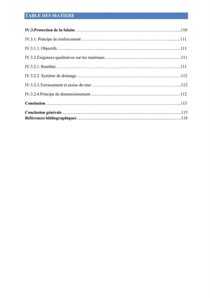 Etude de protection du rivage d\'el kettar-cherchell: