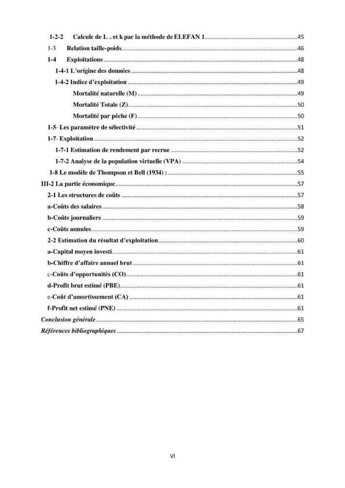 Contribution à l’étude bioéconomique de la pêche chalutière cas de rouget de vase ( Mullus barbatus) de la région centre du bassin Algérien: