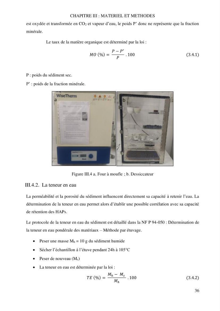 Evaluation du pouvoir de rétention des hydrocarbures aromatiques polycycliques dans la matrice sédimentaire de la baie d’El Djamila