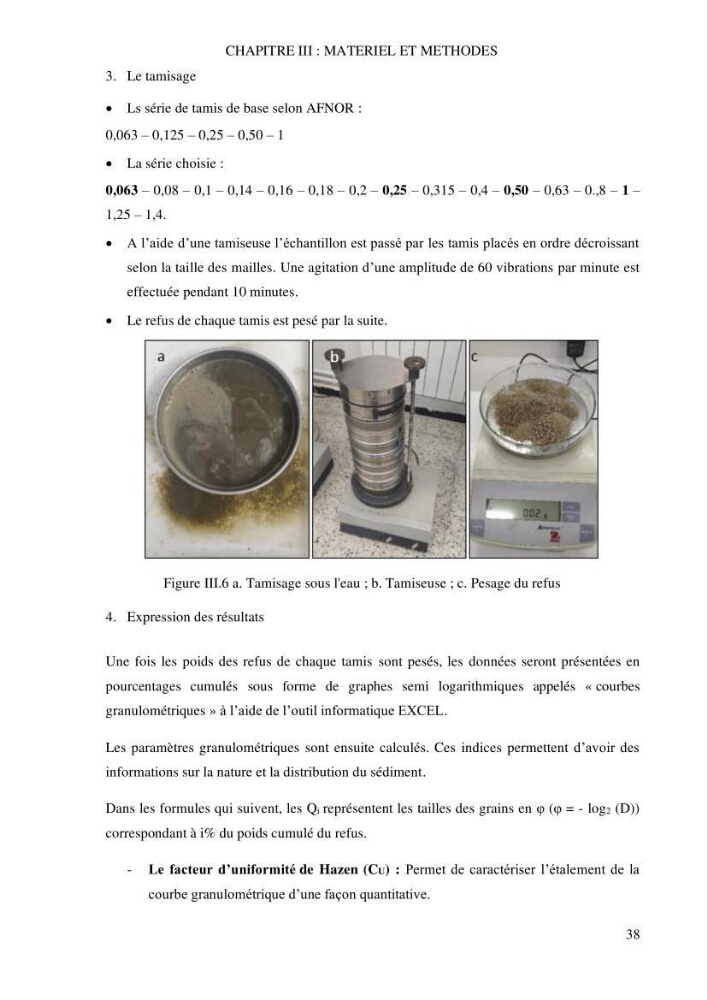 Evaluation du pouvoir de rétention des hydrocarbures aromatiques polycycliques dans la matrice sédimentaire de la baie d’El Djamila