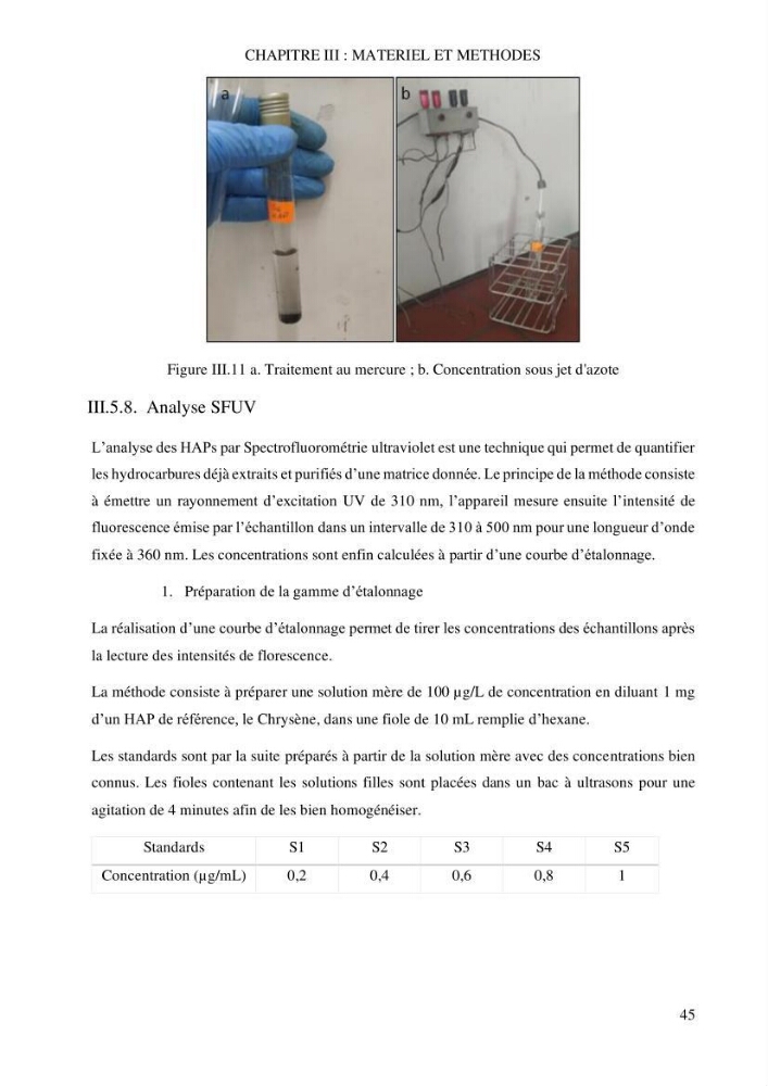 Evaluation du pouvoir de rétention des hydrocarbures aromatiques polycycliques dans la matrice sédimentaire de la baie d’El Djamila
