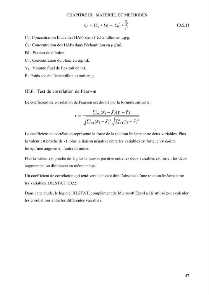 Evaluation du pouvoir de rétention des hydrocarbures aromatiques polycycliques dans la matrice sédimentaire de la baie d’El Djamila