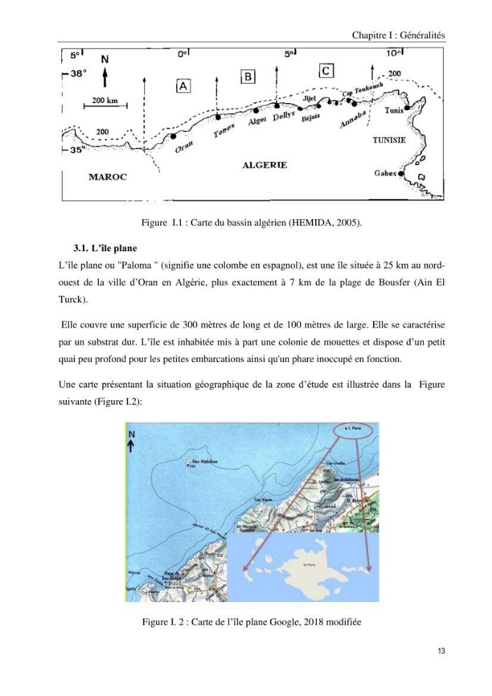 Inventaire et systematique des echinodermes de la côte Algérienne