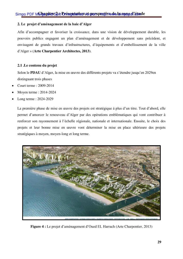 Approche systématique pour la gestion du risque de submersion marine (Hussein dey et El mohammadia)