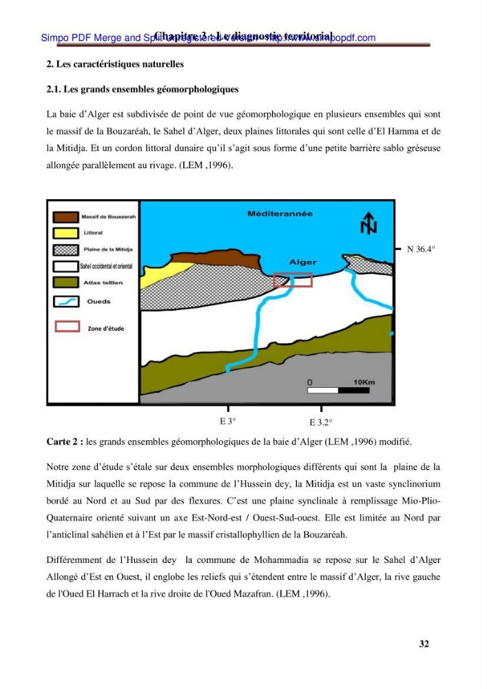 Approche systématique pour la gestion du risque de submersion marine (Hussein dey et El mohammadia)