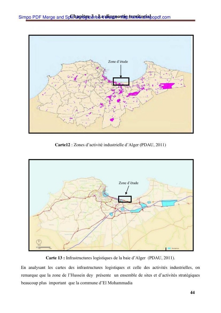 Approche systématique pour la gestion du risque de submersion marine (Hussein dey et El mohammadia)