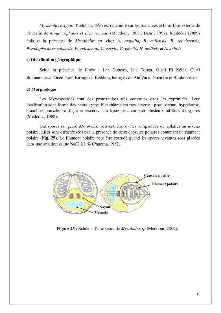 Inventaire de la parasitofaune des poissons dulcicoles d\'Algérie: