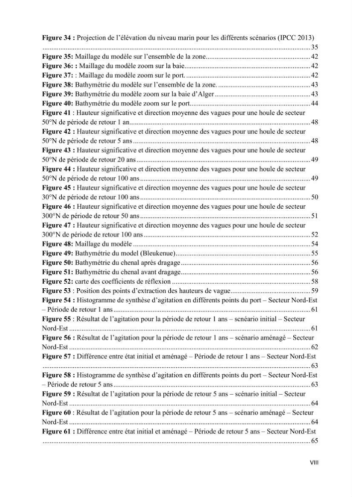 Etudes de faisabilité de l’augmentation du tirant d\'eau du Port d’Alger :études hydrodynamiques et agitation portuaire