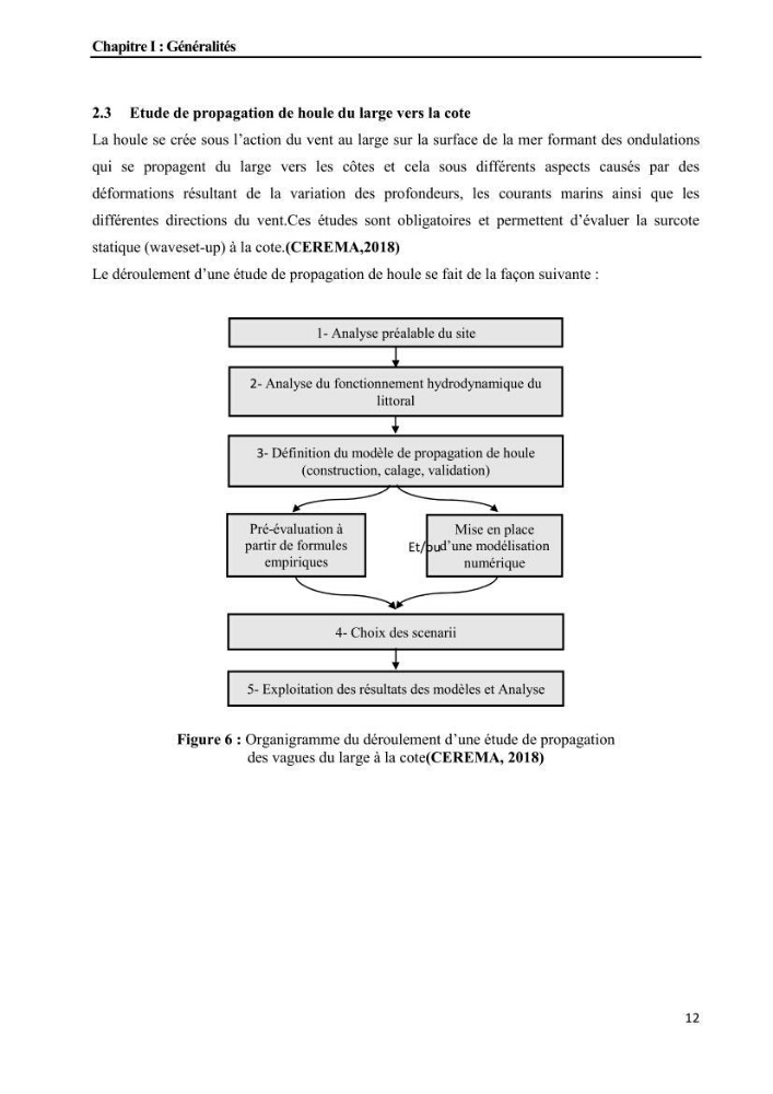 Etudes de faisabilité de l’augmentation du tirant d\'eau du Port d’Alger :études hydrodynamiques et agitation portuaire