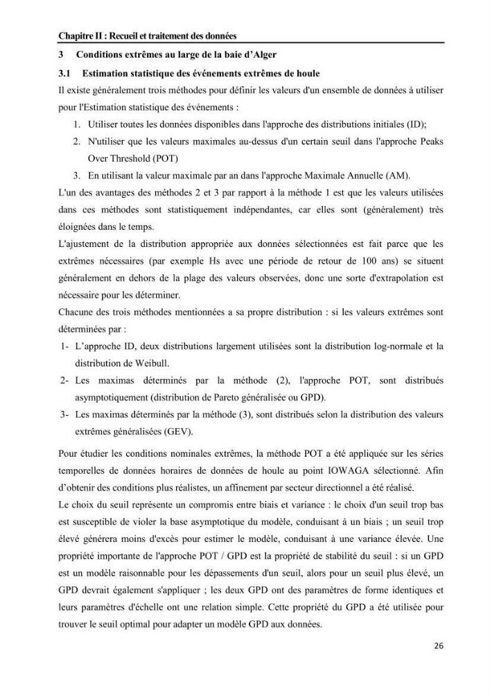 Etudes de faisabilité de l’augmentation du tirant d\'eau du Port d’Alger :études hydrodynamiques et agitation portuaire