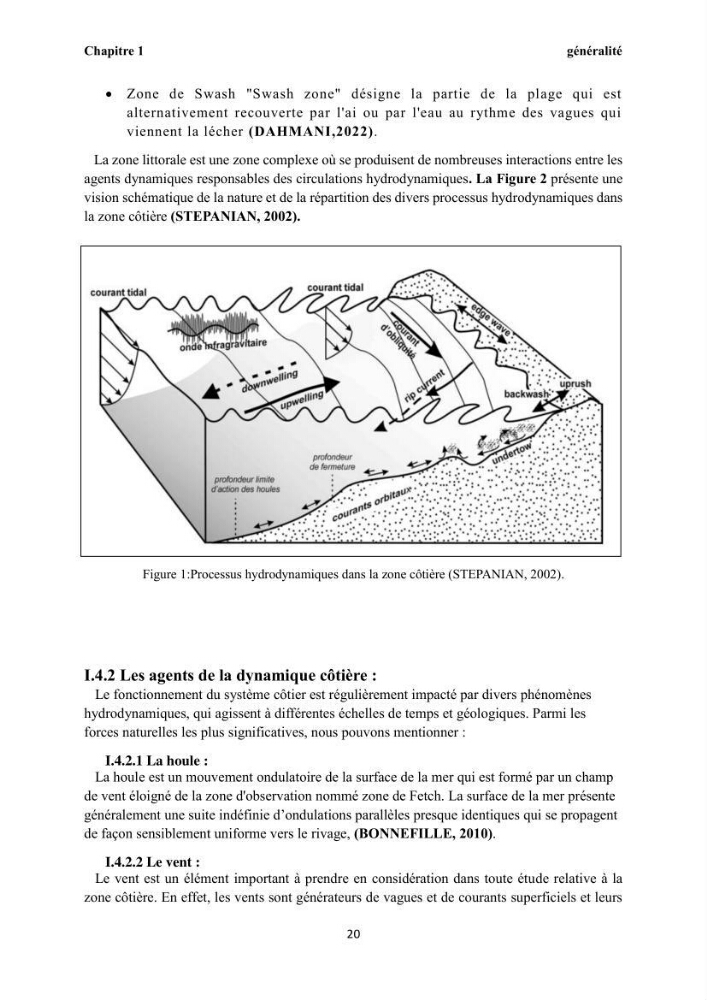 Modélisation et cartographie de la vulnérabilité du littoral centre algérien face aux risques d\'inondation et de submersion marine