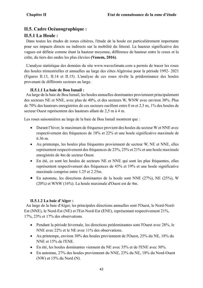 Modélisation et cartographie de la vulnérabilité du littoral centre algérien face aux risques d\'inondation et de submersion marine