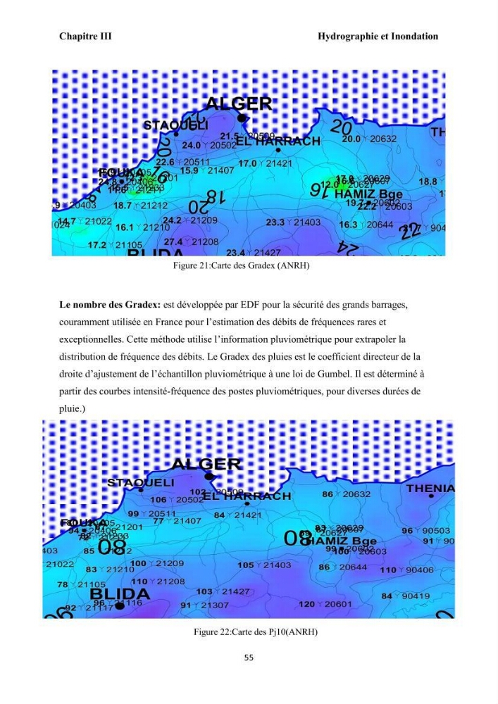 Modélisation et cartographie de la vulnérabilité du littoral centre algérien face aux risques d\'inondation et de submersion marine