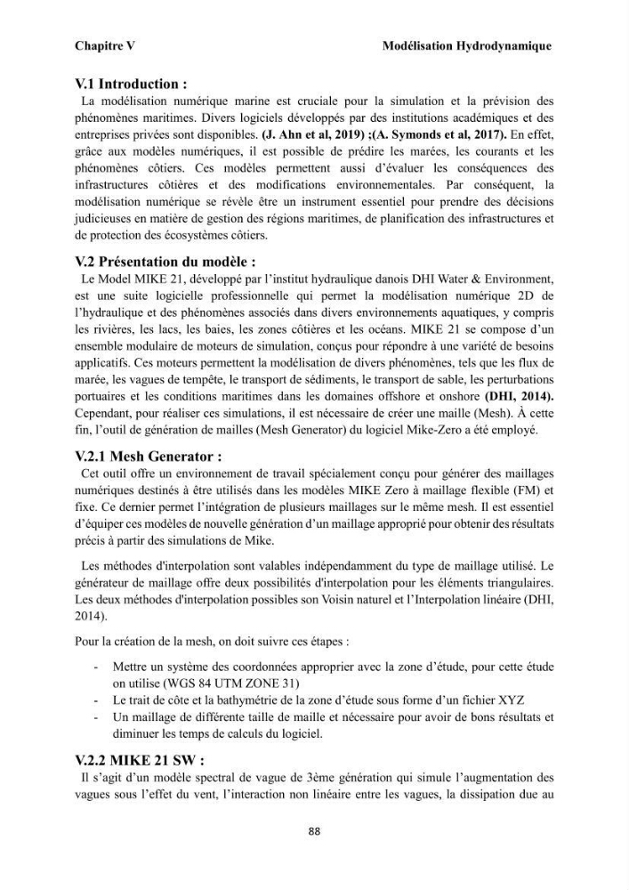 Modélisation et cartographie de la vulnérabilité du littoral centre algérien face aux risques d\'inondation et de submersion marine