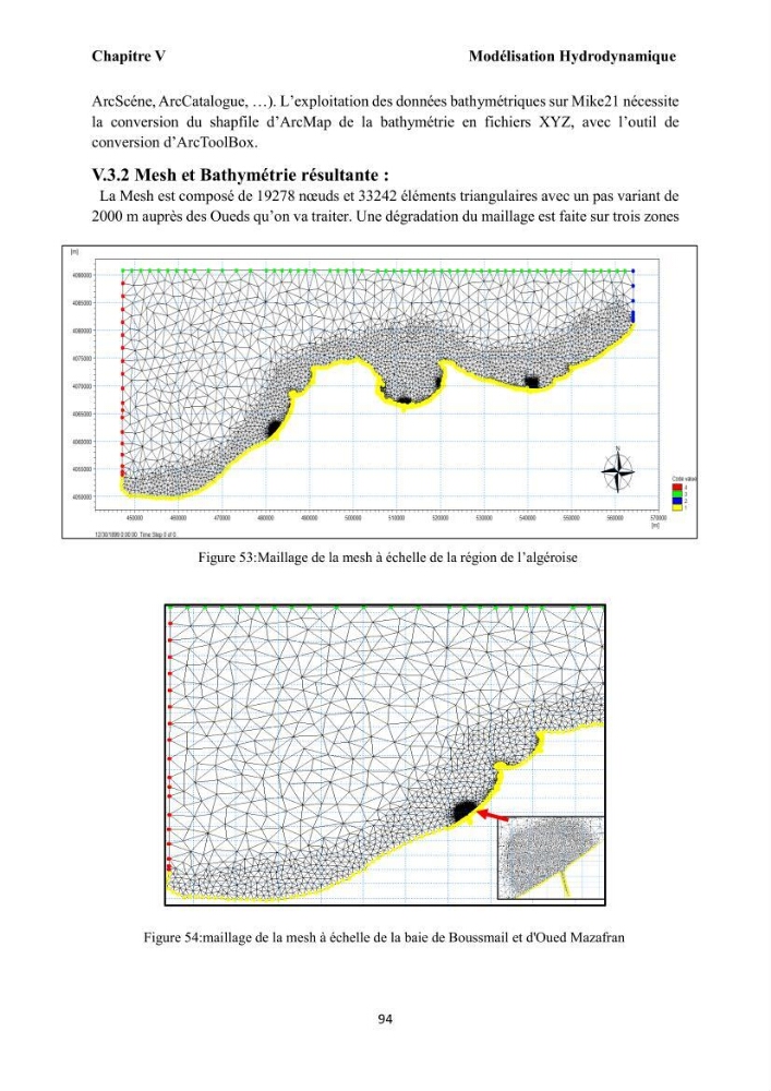Modélisation et cartographie de la vulnérabilité du littoral centre algérien face aux risques d\'inondation et de submersion marine
