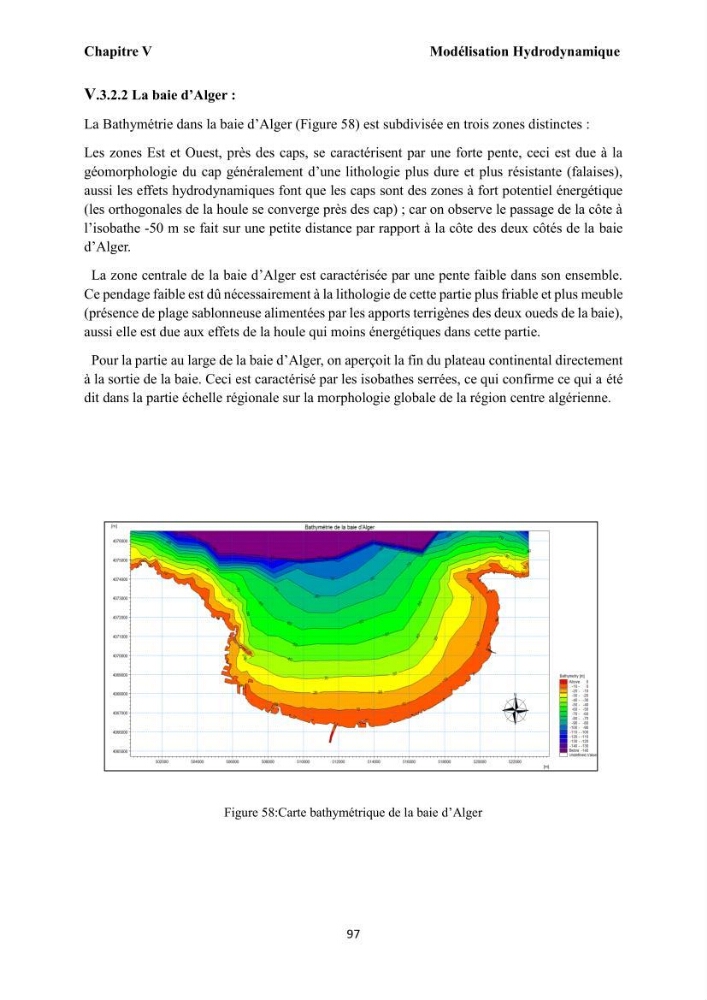 Modélisation et cartographie de la vulnérabilité du littoral centre algérien face aux risques d\'inondation et de submersion marine