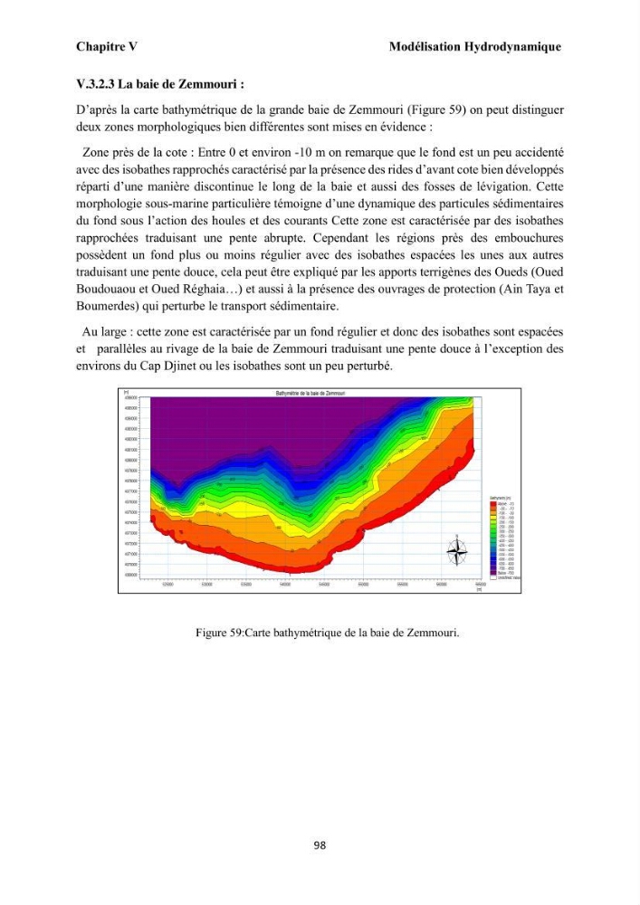 Modélisation et cartographie de la vulnérabilité du littoral centre algérien face aux risques d\'inondation et de submersion marine