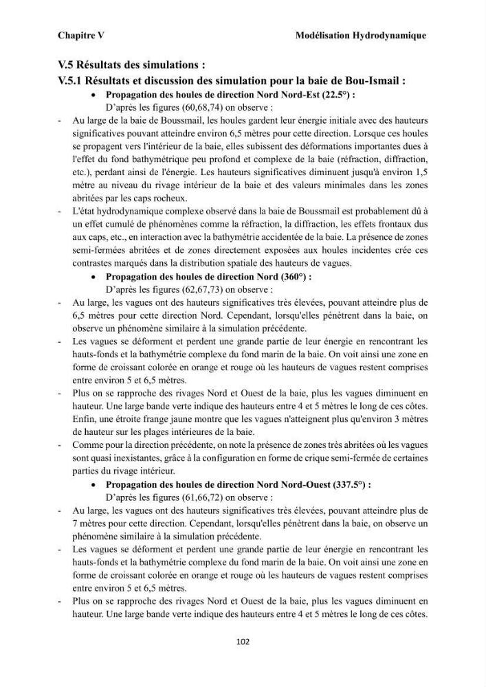 Modélisation et cartographie de la vulnérabilité du littoral centre algérien face aux risques d\'inondation et de submersion marine