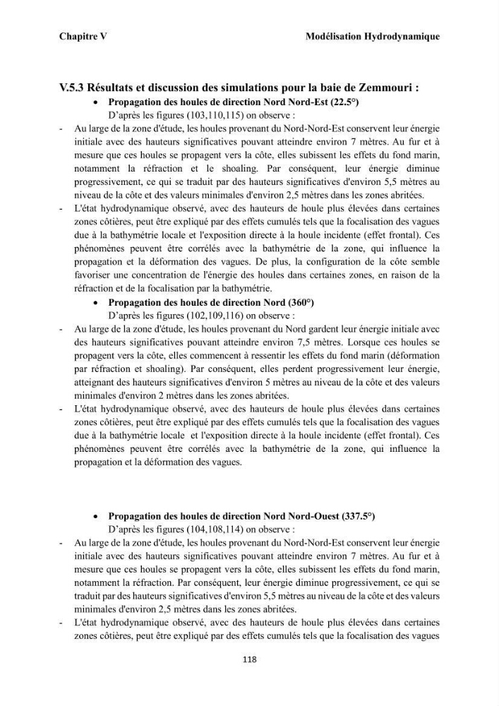 Modélisation et cartographie de la vulnérabilité du littoral centre algérien face aux risques d\'inondation et de submersion marine