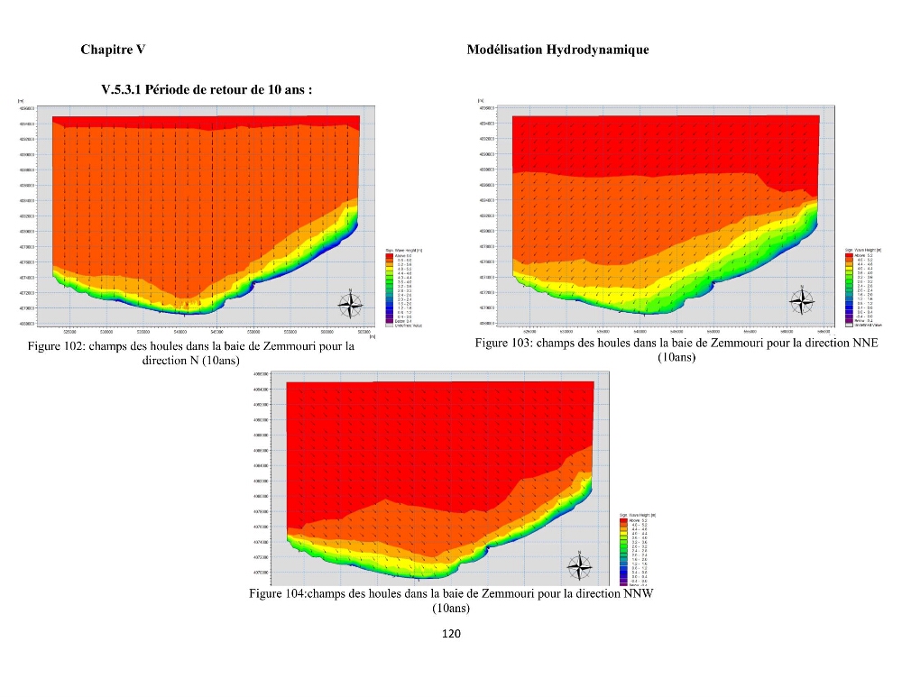 Modélisation et cartographie de la vulnérabilité du littoral centre algérien face aux risques d\'inondation et de submersion marine