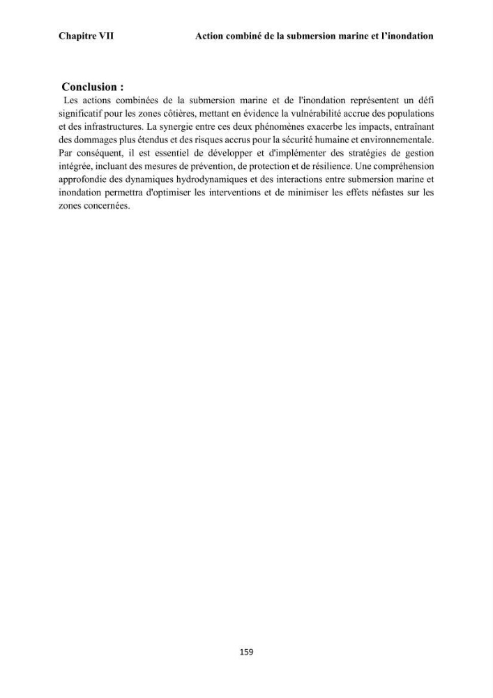 Modélisation et cartographie de la vulnérabilité du littoral centre algérien face aux risques d\'inondation et de submersion marine