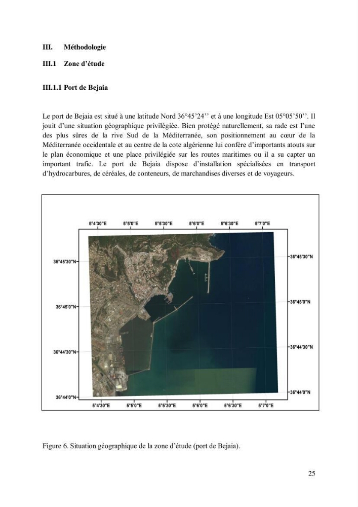 Inventaire des espèces introduites par les eaux de ballast et les coques des navires dans le port de Bejaia et un essai de compréhension de l’origine des espèces classées introduites au niveau de l’île Plane (Oran):