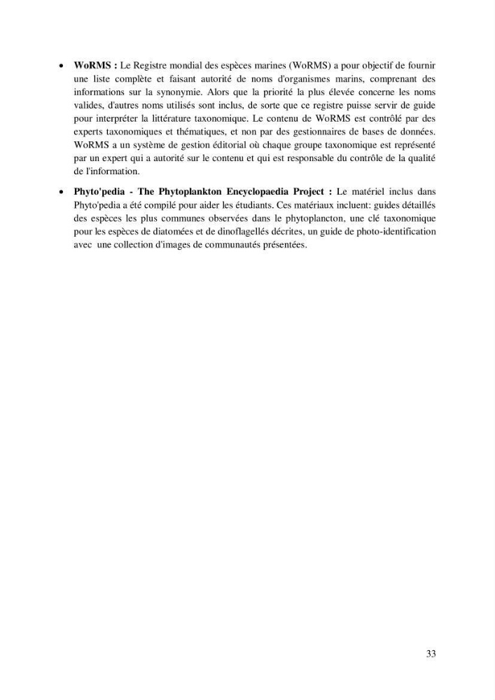 Inventaire des espèces introduites par les eaux de ballast et les coques des navires dans le port de Bejaia et un essai de compréhension de l’origine des espèces classées introduites au niveau de l’île Plane (Oran):