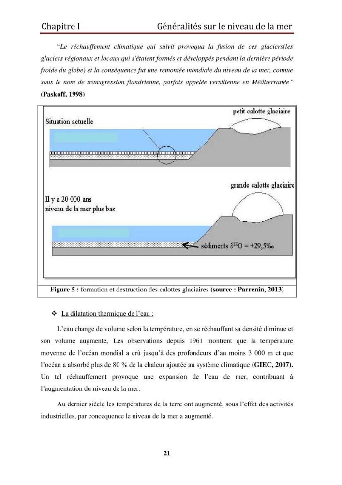 Traitement informatique d\'un signal du niveau de la mer