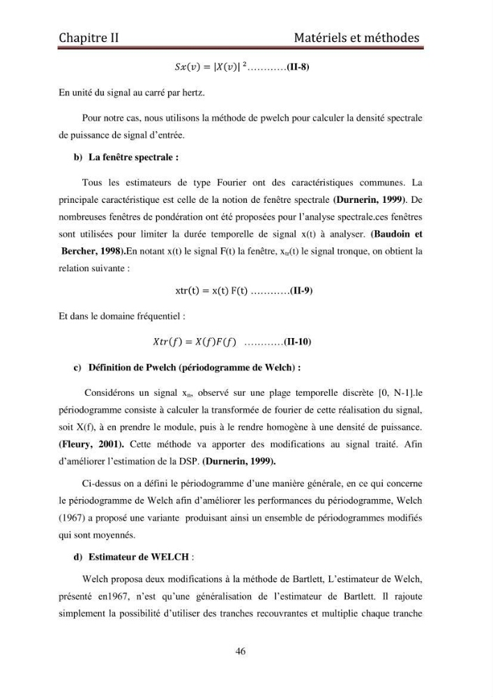 Traitement informatique d\'un signal du niveau de la mer