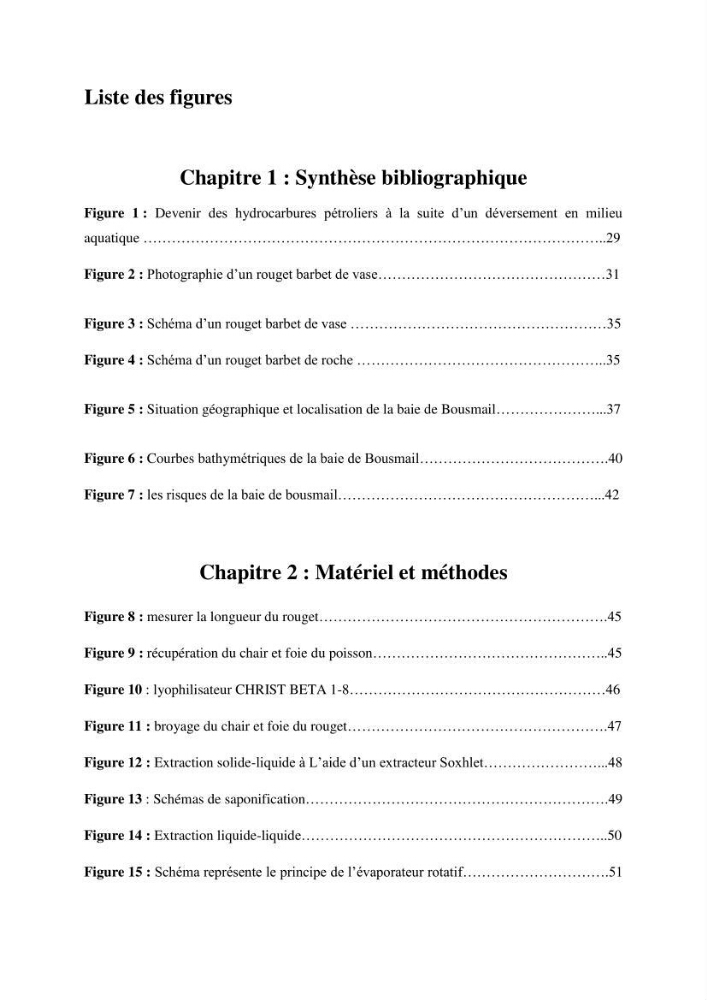 Evaluation de taux des hydrocarbures aromatiques polycycliques dans le foie et la chair du rouget de vase (Mullus barbatus) dans la baie de Bousmail