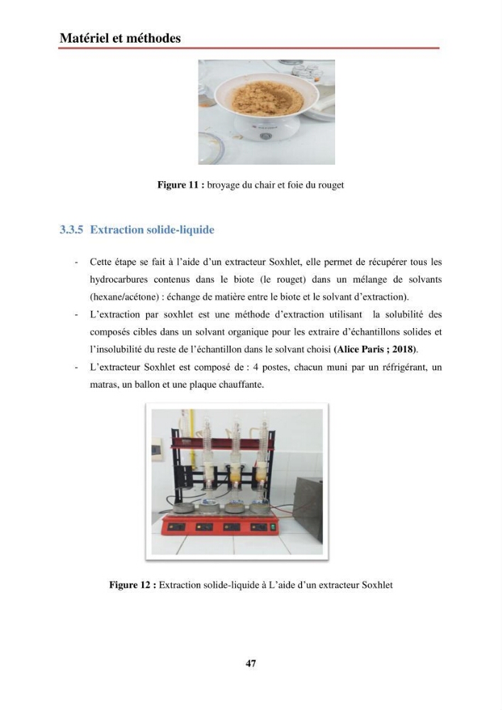 Evaluation de taux des hydrocarbures aromatiques polycycliques dans le foie et la chair du rouget de vase (Mullus barbatus) dans la baie de Bousmail