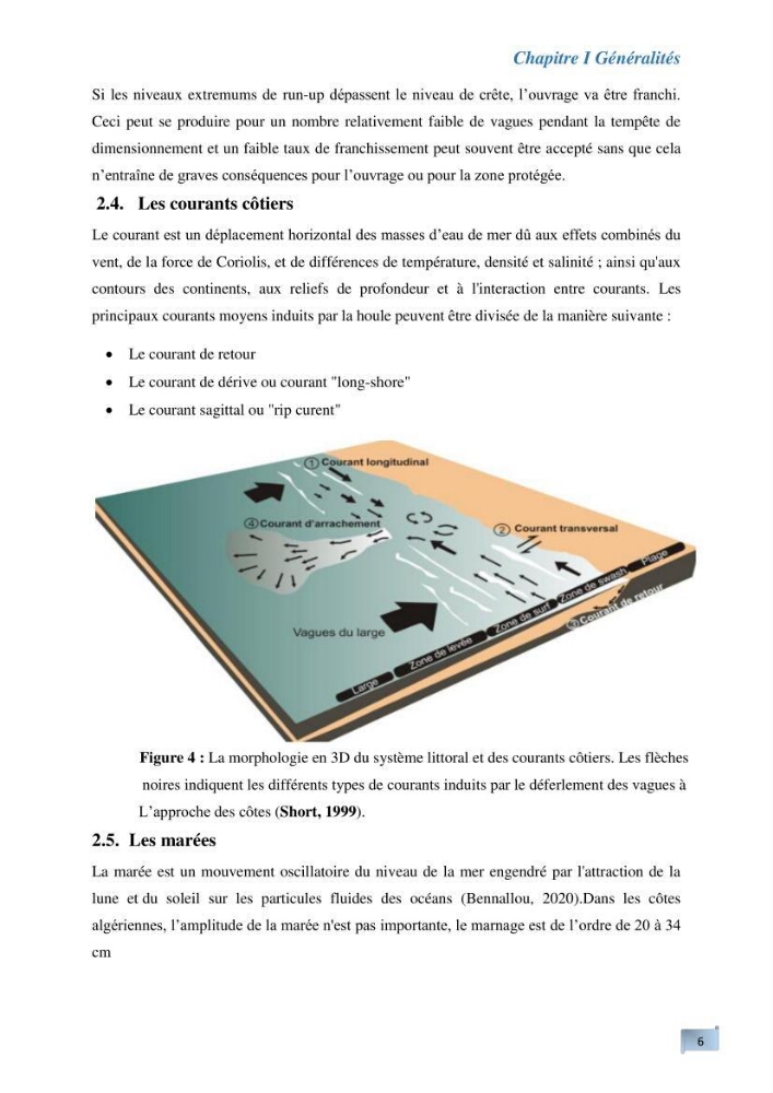 L’impact de la submersion marine sur les différents ouvrages de protection et les littoraux