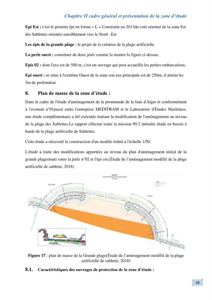 L’impact de la submersion marine sur les différents ouvrages de protection et les littoraux