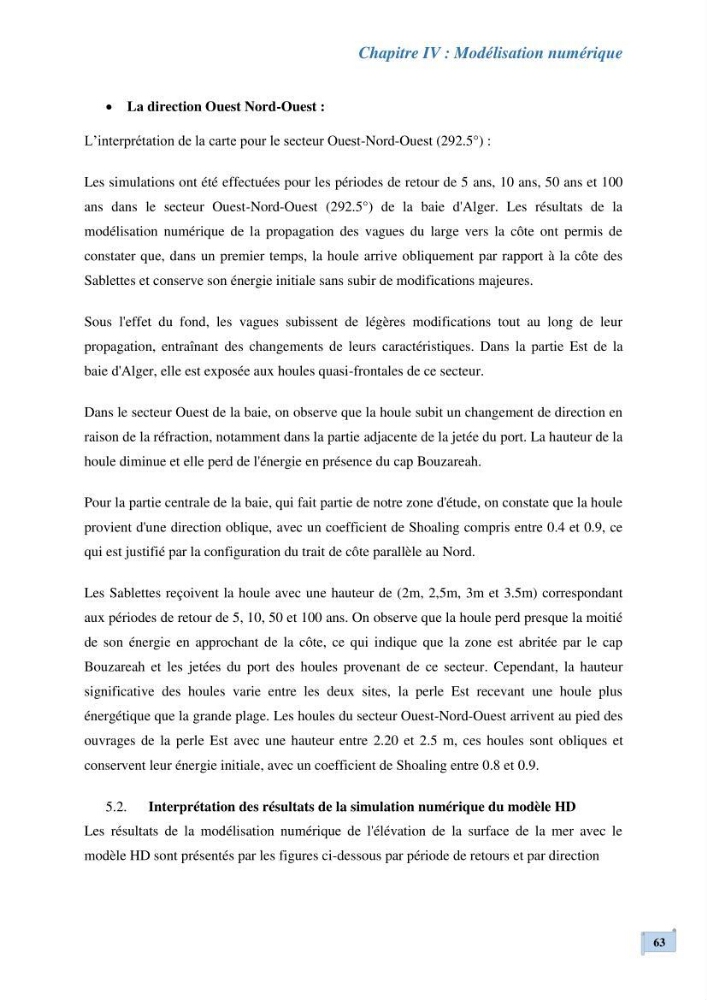 L’impact de la submersion marine sur les différents ouvrages de protection et les littoraux