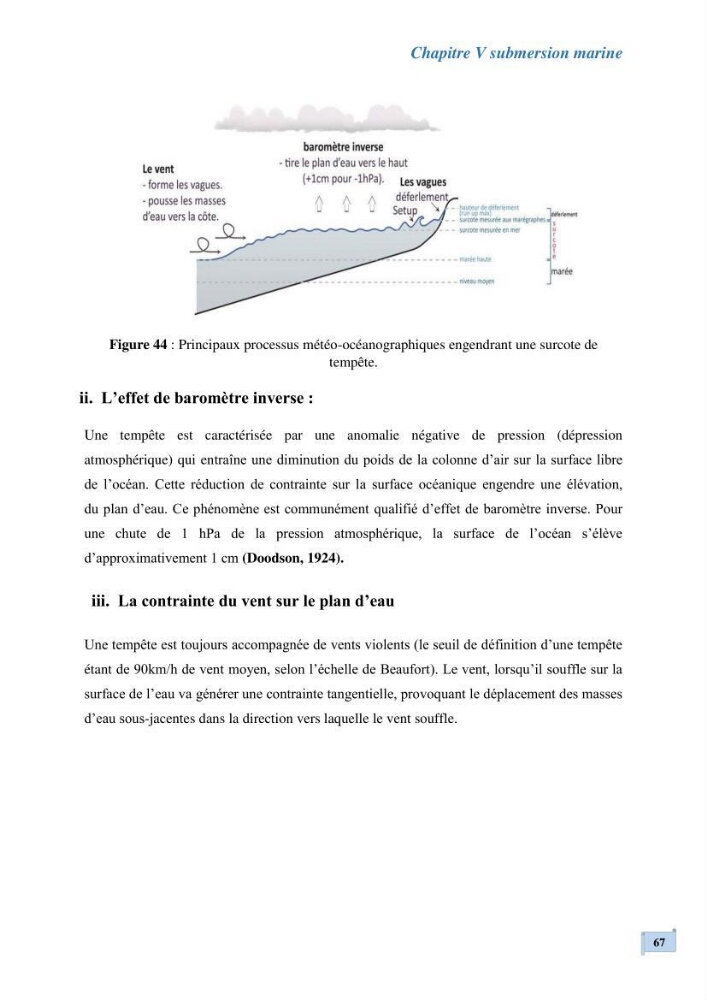 L’impact de la submersion marine sur les différents ouvrages de protection et les littoraux