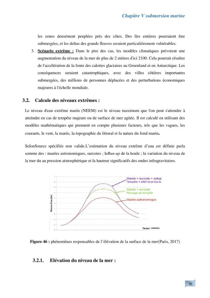 L’impact de la submersion marine sur les différents ouvrages de protection et les littoraux