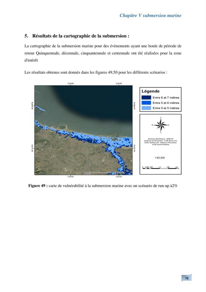 L’impact de la submersion marine sur les différents ouvrages de protection et les littoraux