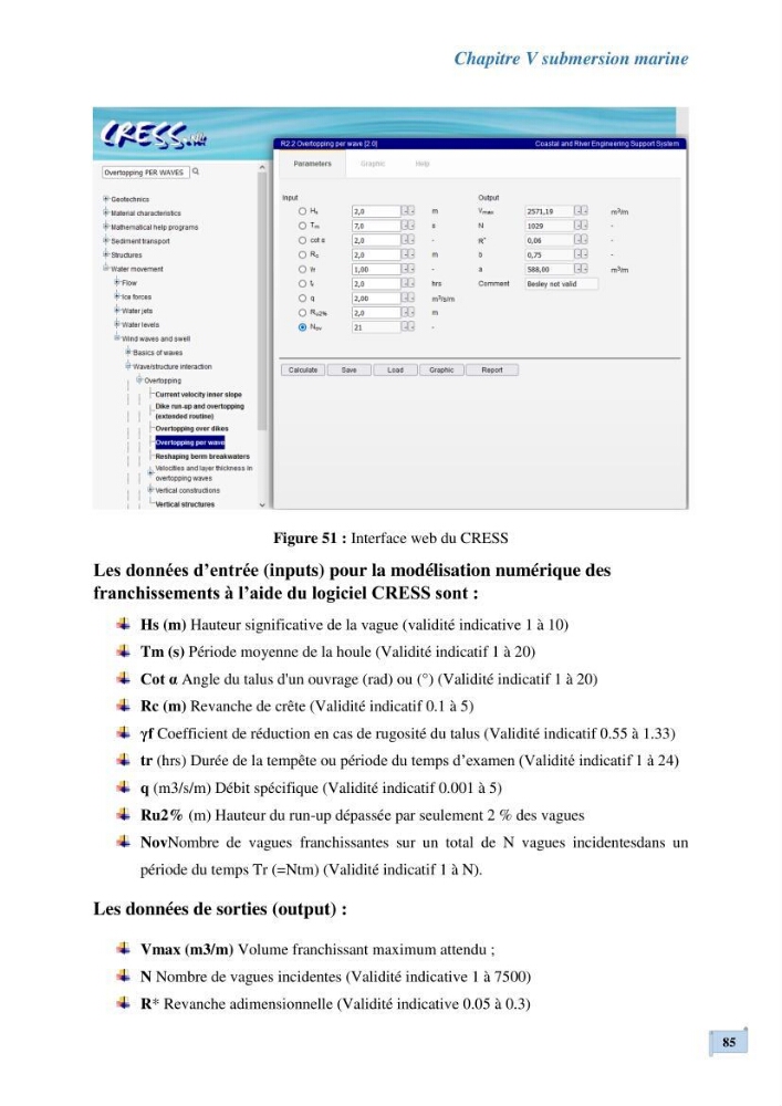 L’impact de la submersion marine sur les différents ouvrages de protection et les littoraux