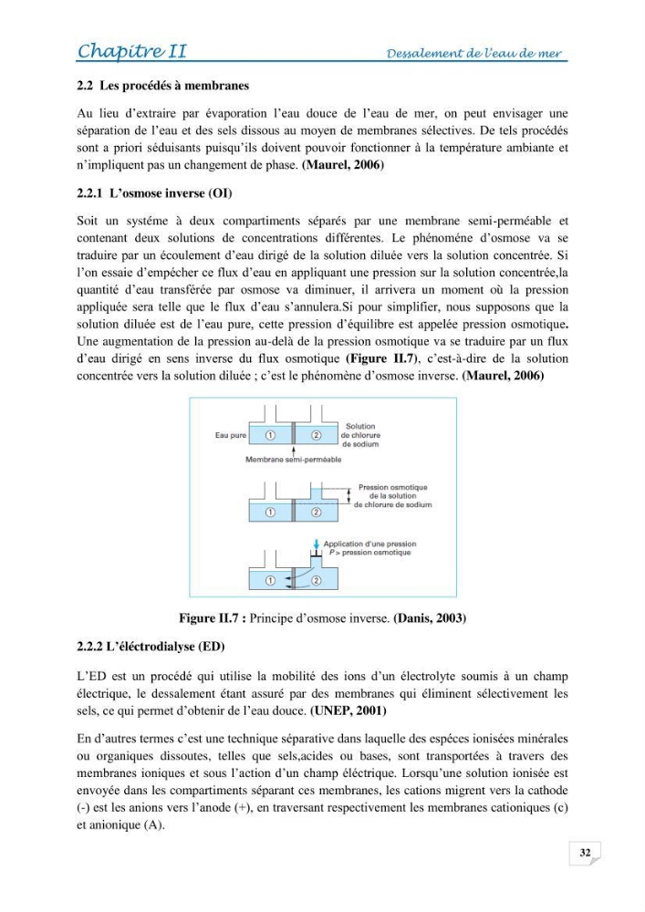 Effets des rejets de la saumure de la station de dessalement de Fouka sur la qualité des eaux: