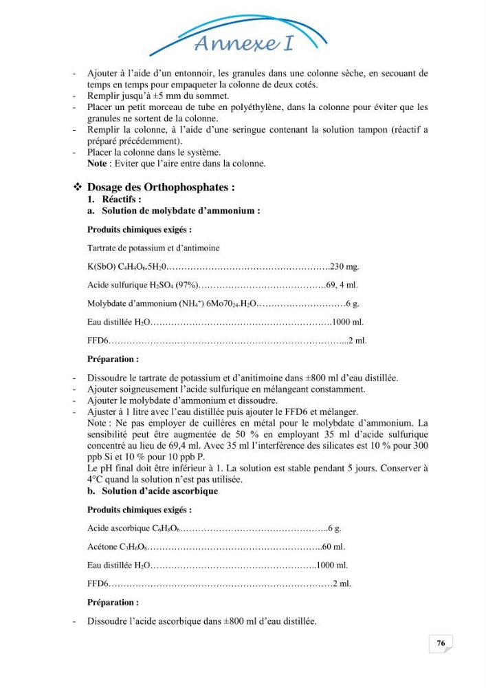 Effets des rejets de la saumure de la station de dessalement de Fouka sur la qualité des eaux: