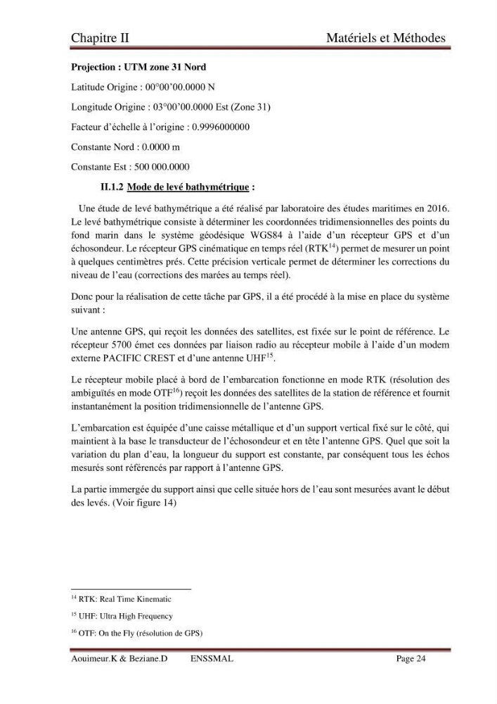 Etude de faisabilité de la protection des rivages du site d\'Ain Tagourait.w.de Tipaza