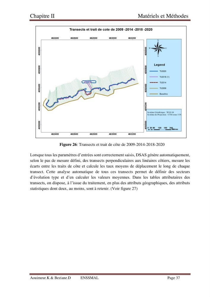 Etude de faisabilité de la protection des rivages du site d\'Ain Tagourait.w.de Tipaza