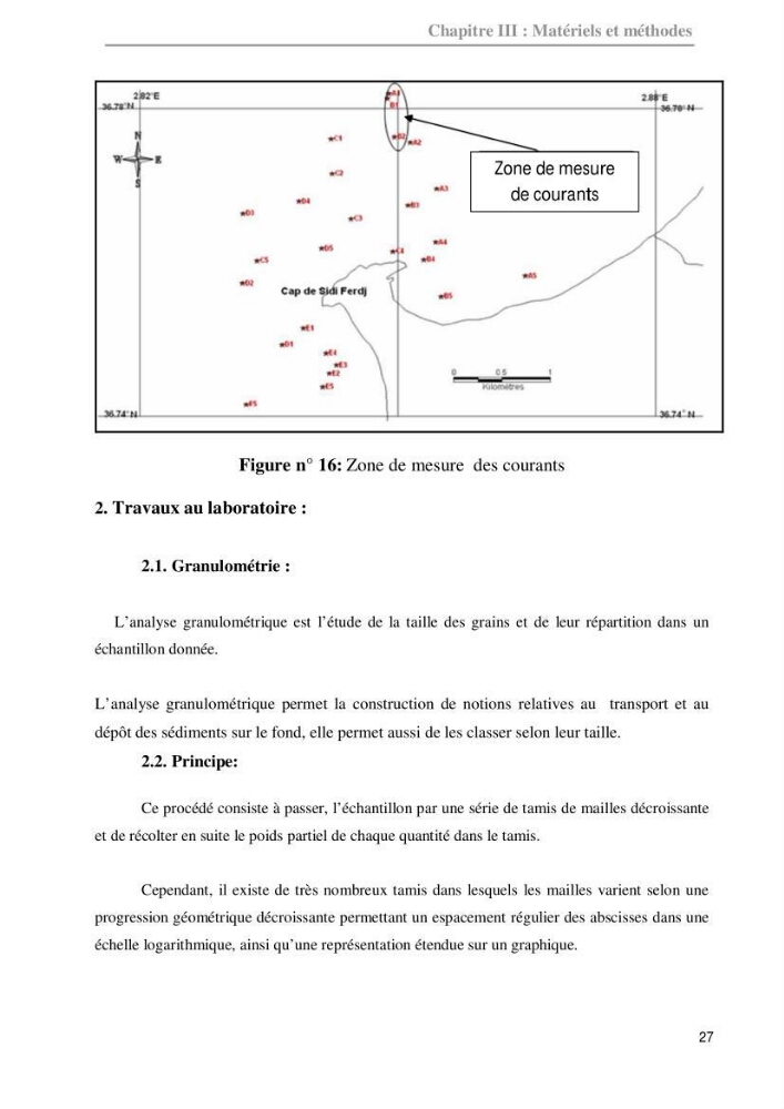Approche méthodologique de la dynamique hydrosédimentaire entre les isobathes 20-à-35 m pour l\'exploitation des granulats marins