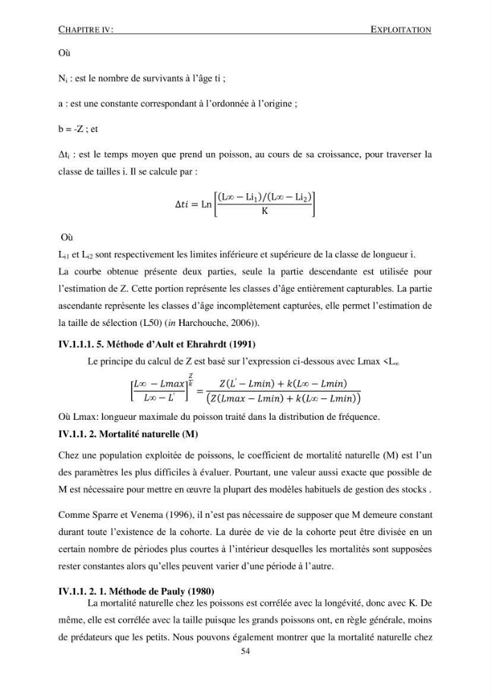 Le gros yeux, Pagellus bogaraveo ( Brûnnich, 1768) de la région centre: les peuplements associés,la croissance et l\'exploitation