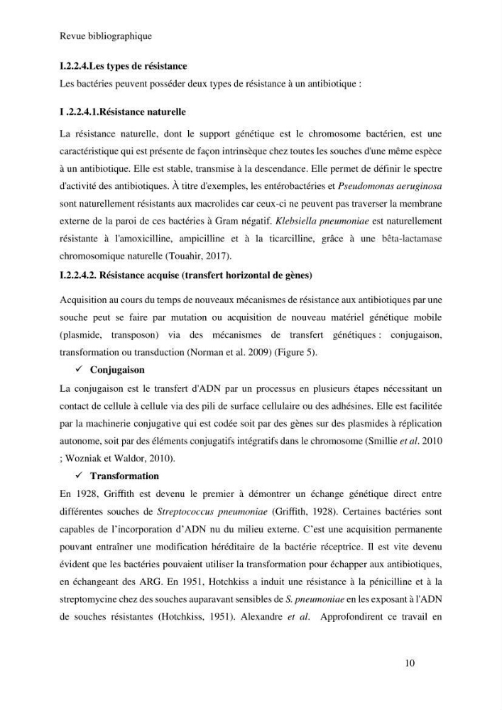 Caractérisation et évaluation de la résistance aux antibiotiques chez les entérocoques sp isolés dans le milieu marin: